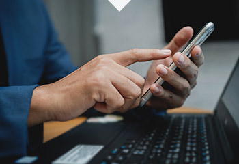 einloggen mit dem smartphone